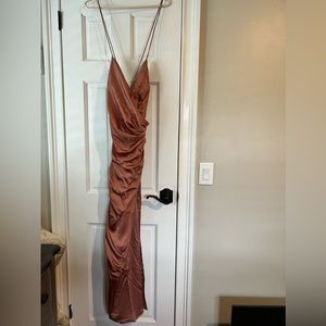 Fame and partners bridesmaid dress